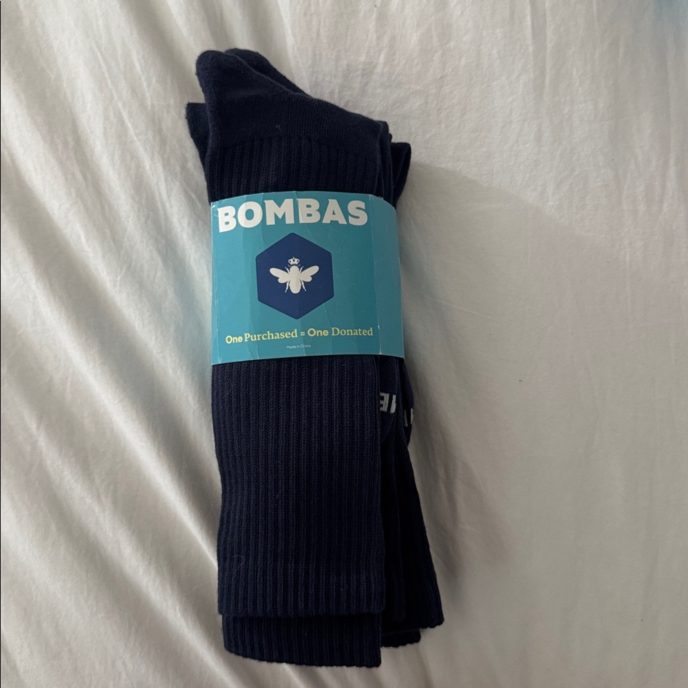 Bombas- Calf Crew mid weight Sock in 4pack